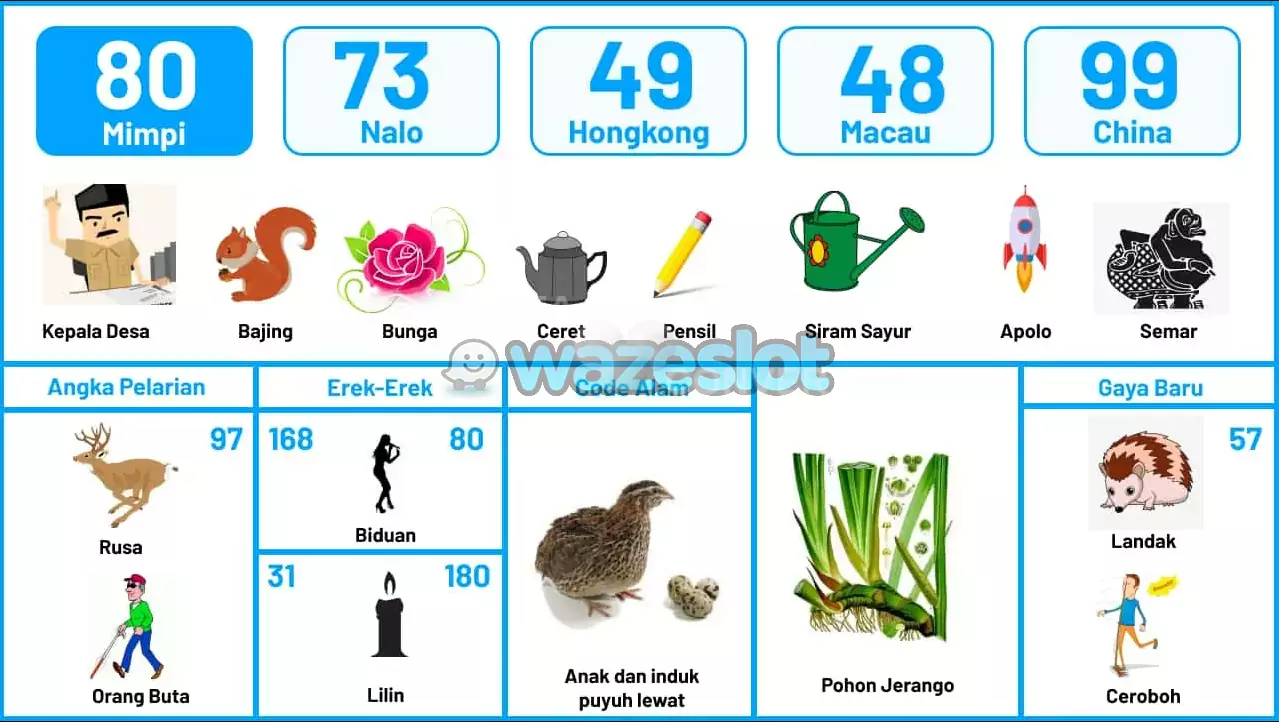 buku mimpi erek erek togel 80